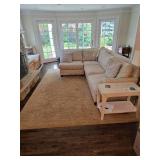 Stunning Light Beige / Sand Area Rug - 8