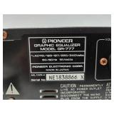 Working PIONEER Model GR-777 Graphic Equalizer