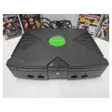 Original XBOX Video Game System w/Games & 2 Controllers