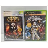 Original XBOX Video Game System w/Games & 2 Controllers