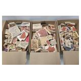HUGE Collection of New & Like New Rubber Stamps