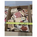 HUGE Collection of New & Like New Rubber Stamps