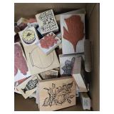 HUGE Collection of New & Like New Rubber Stamps
