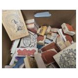 HUGE Collection of New & Like New Rubber Stamps