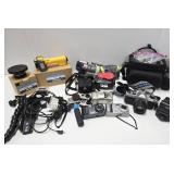 Great Estate Lot of Assorted Underwater etc Cameras & Accessories