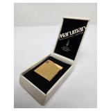 NOS Vintage MARUMEN Pieza Electric Lighter w/Case