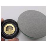 Pair of Acrylic Paperweights Including Genuine Tarantula