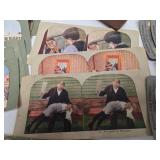 Lot of Antique Stereoview Cards w/Viewer