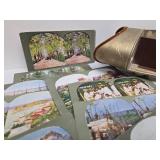 Lot of Antique Stereoview Cards w/Viewer