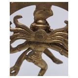 Old Vintage Solid Brass Hindu Shiva Sculpture