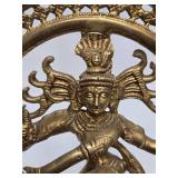 Old Vintage Solid Brass Hindu Shiva Sculpture