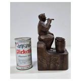 Old Vintage Hand Carved Oriental Figural Cigar Holder