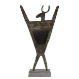 Handmade Southwestern Figural Metal Sculpture - Scottsdale, AZ Artist #2