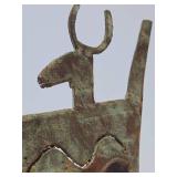 Handmade Southwestern Figural Metal Sculpture - Scottsdale, AZ Artist #2