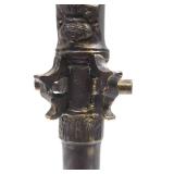 Old Vintage Bronze Signal Cannon