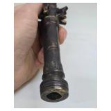 Old Vintage Bronze Signal Cannon
