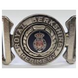 Old Vintage Royal Berkshire Military Belt Buckle