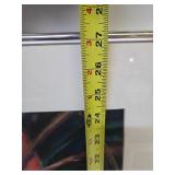 Original Abstract Watercolor Painting by Alice Benjamin Boudreau - Brightly Colored Palm Tree