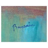 Large Original Vintage Oil/Acrylic Painting on Canvas by Alice Benjamin Boudreau