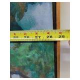 Large Original Vintage Oil/Acrylic Painting on Canvas by Alice Benjamin Boudreau