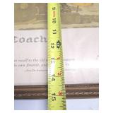 Old Vintage Norman Rockwell Print - "The Christmas Coach"