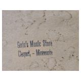 Old Vintage Norman Rockwell Print - "The Christmas Coach"