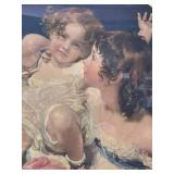 Framed Antique Print - "Calmady Children"