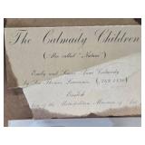 Framed Antique Print - "Calmady Children"