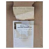 Framed Antique Print - "Calmady Children"