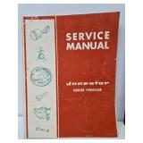 Group of Vintage Automobile Service Manuals