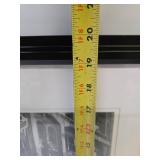 Framed Black & White Antique Photograph - Saint Paul Fire Department