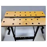 Like-New WORKZONE Portable Folding Workbench Table