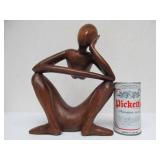 3 Handmade African / Indonesian Wood Carvings