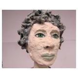 Group of 3 Large Signed Figural Sculptures by Minnesota Artist Krissy Catt