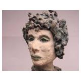 Group of 3 Large Signed Figural Sculptures by Minnesota Artist Krissy Catt