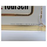 Pair of NOS Vintage BLATZ Embossed Beer Advertising Signs - "Test Blatz Yourself"