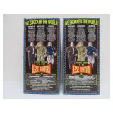 2 Different Mint in Box JESSE VENTURA Action Figures