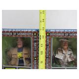 2 Different Mint in Box JESSE VENTURA Action Figures