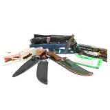 Large Group of Unused Assorted Knives