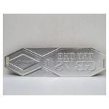 Lot of 4 NOS Vintage GRAIN BELT Embossed Beer Advertising Signs - "Try the GB 