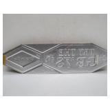 Lot of 4 NOS Vintage GRAIN BELT Embossed Beer Advertising Signs - "Try the GB 