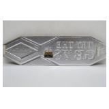 Lot of 4 NOS Vintage GRAIN BELT Embossed Beer Advertising Signs - "Try the GB 