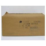 Lot of 4 NOS Vintage BLATZ Embossed Beer Advertising Signs - "Test Blatz Yourself"