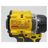 Working DEWALT Cordless Drill Driver w/Battery and Charger - Bag & Many Bits