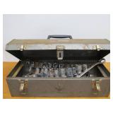 Toolbox FULL of Wrenches & Socket Sets