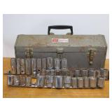 Toolbox FULL of Wrenches & Socket Sets