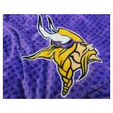Group of MN VIKINGS Items - Blankets Jacket etc