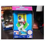 Group of MN TWINS Items - Jacket - Action Figures Hats etc