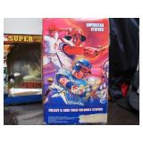 Group of MN TWINS Items - Jacket - Action Figures Hats etc