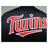 Group of MN TWINS Items - Jacket - Action Figures Hats etc